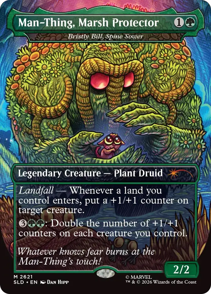 Bristly Bill, Spine Sower (Man-Thing, Marsh Proctector) (Marvel