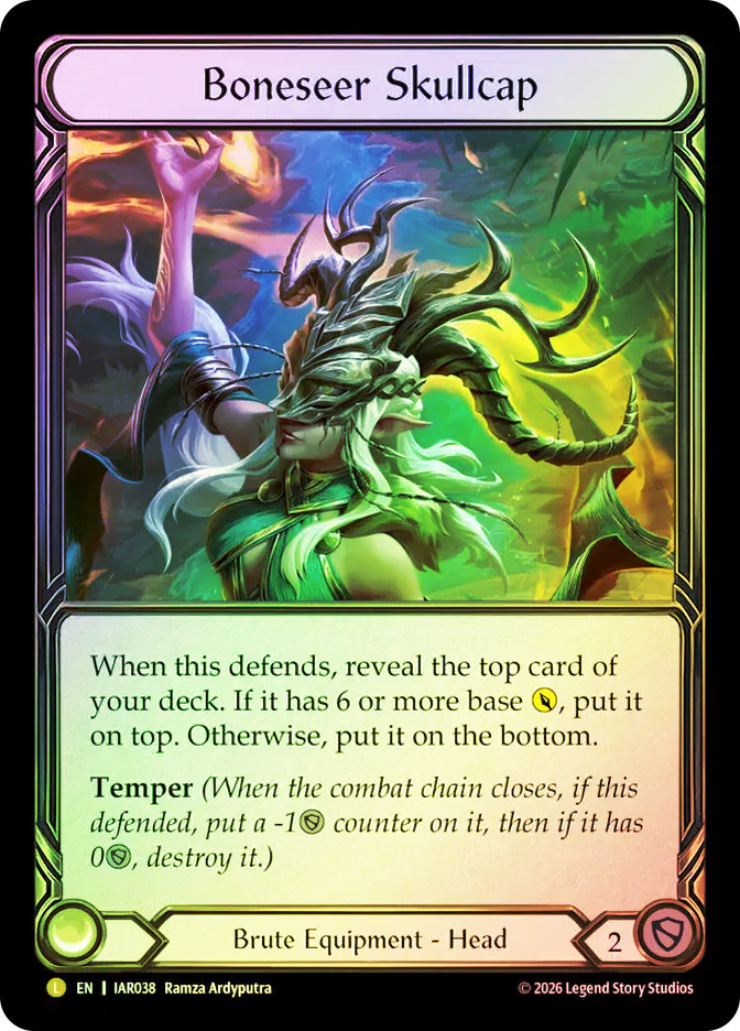 Boneseer Skullcap | Usurp the Shadow Throne | Star City Games