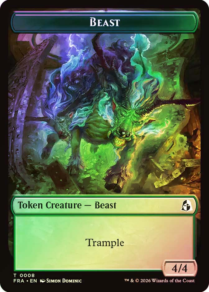 Beast Token} // {Cadet Token} | Reality Fracture | Star City Games