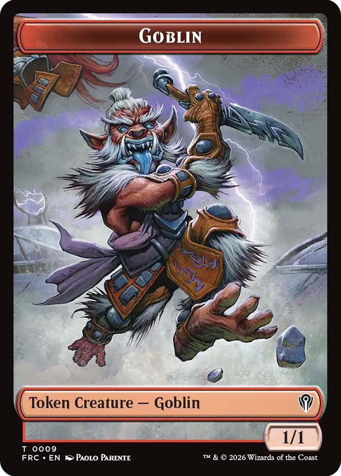 Goblin Token} // {Zombie Army Token} | Reality Fracture Commander