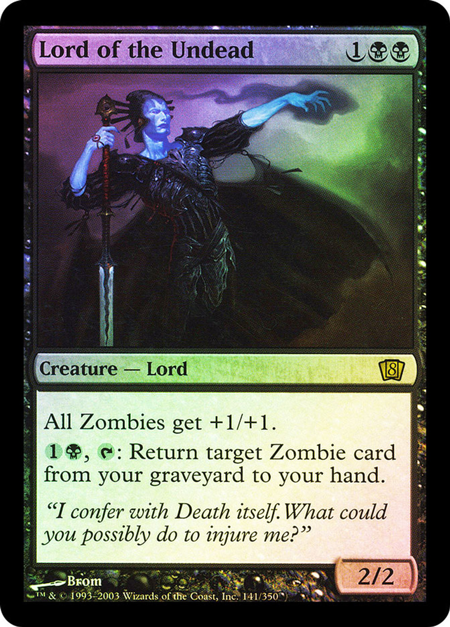 foil　8ED・アンデッドの王/Lord of the Undead　2枚 foil 8ED・アンデッドの王/Lord of the Undead 2枚 ミントモール