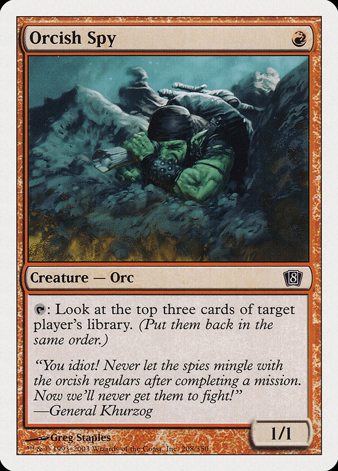 Orcish Spy | 8th Edition | Star City Games