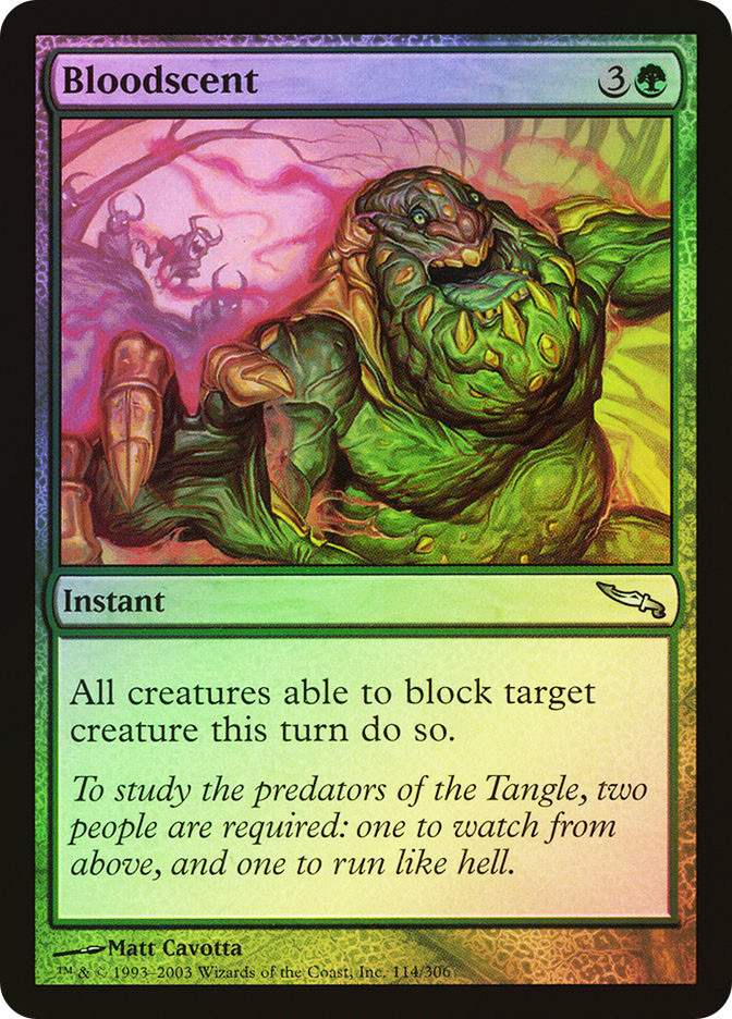 mtg mirrodin cards Master's Call Besieged mbs#13 I will forever bear the weight of your horrors Bloodscent | Mirrodin | Star