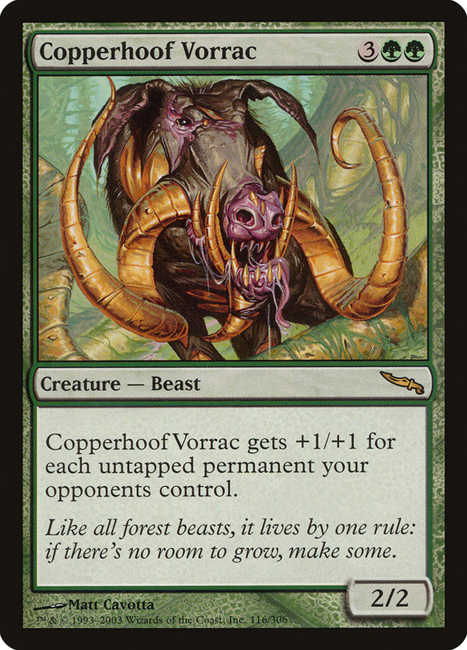 Copperhoof Vorrac | Mirrodin | Star City Games