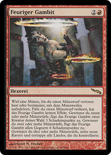 Fiery Gambit Mirrodin NM Red Rare MAGIC THE GATHERING MTG CARD ABUGames