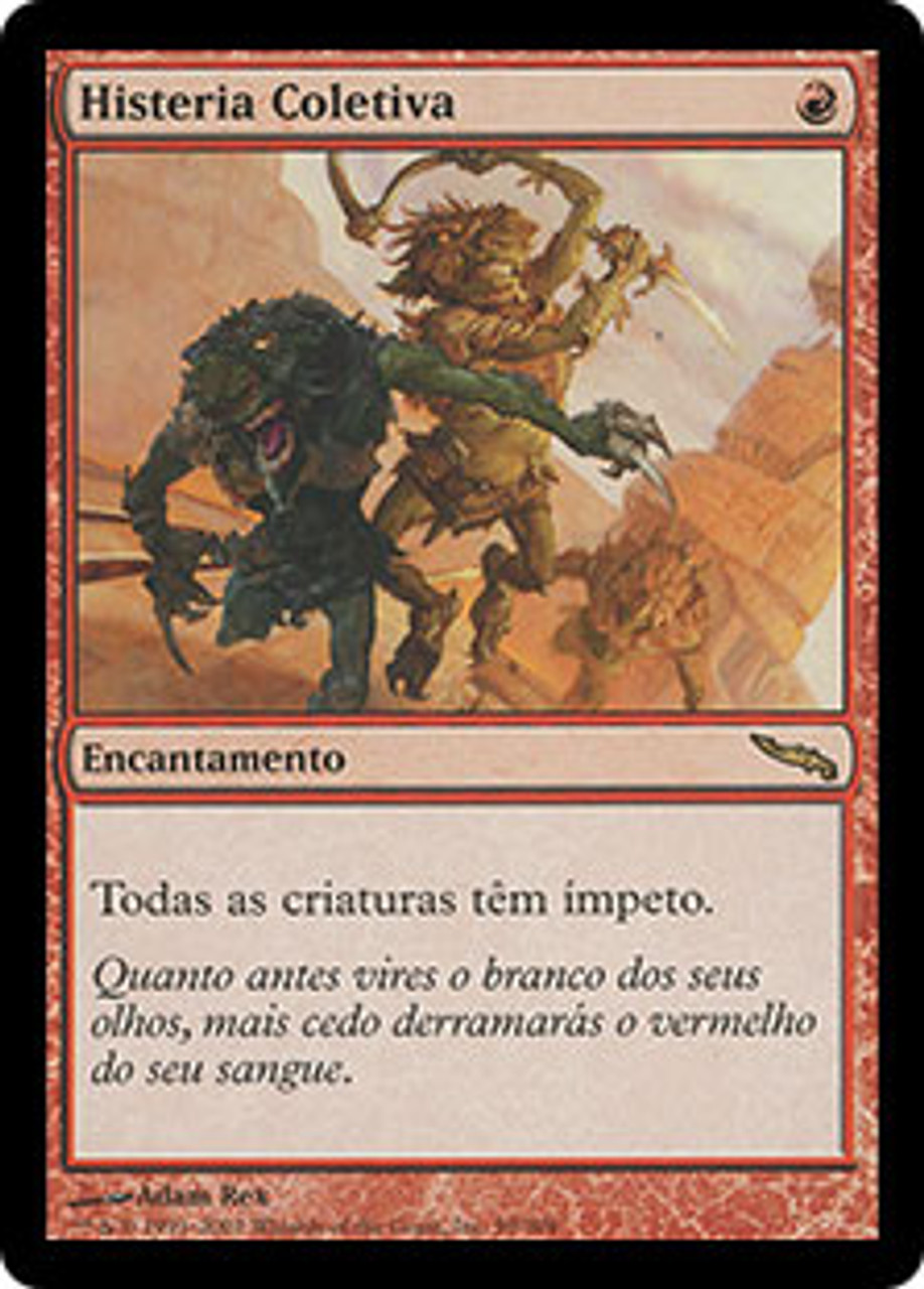 Mass Hysteria | Mirrodin - Portuguese | Star City Games