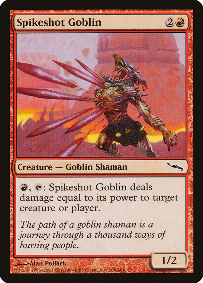 Spikeshot Goblin | Mirrodin | Star City Games
