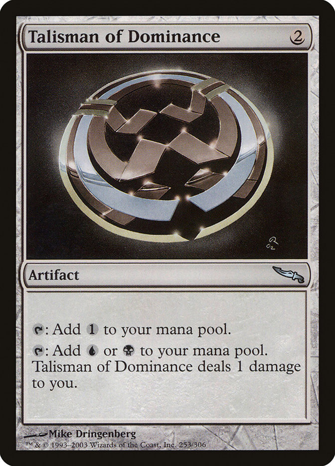 Talisman of Dominance | Mirrodin | Star City Games
