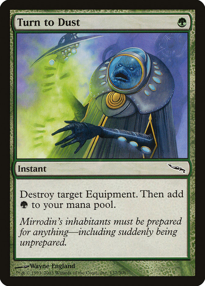Turn to Dust | Mirrodin | Star City Games