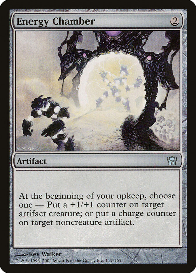 energy counter cards mtg 1x *foil* #1 Custom Altered Token Energy Chamber | Fifth Dawn