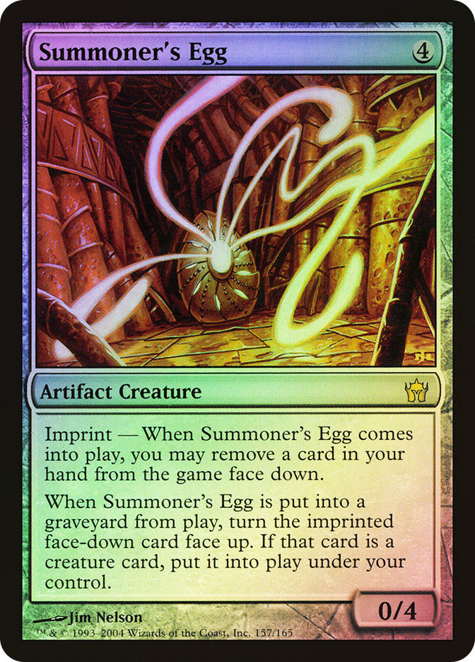 mtg egg cards 3x Dragon & 2/2 Token MTG - Alfie's Adventure - AA128 When Rukh Egg is put into a graveyard from the battlefield Summoner's Egg | Fifth Dawn