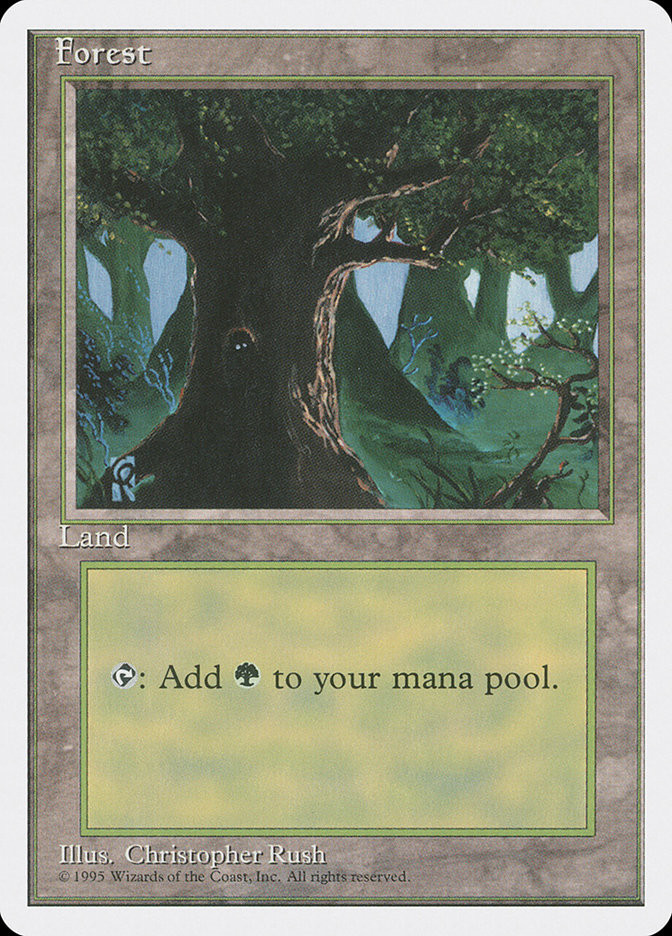 Forest (C) | 4th Edition | Star City Games