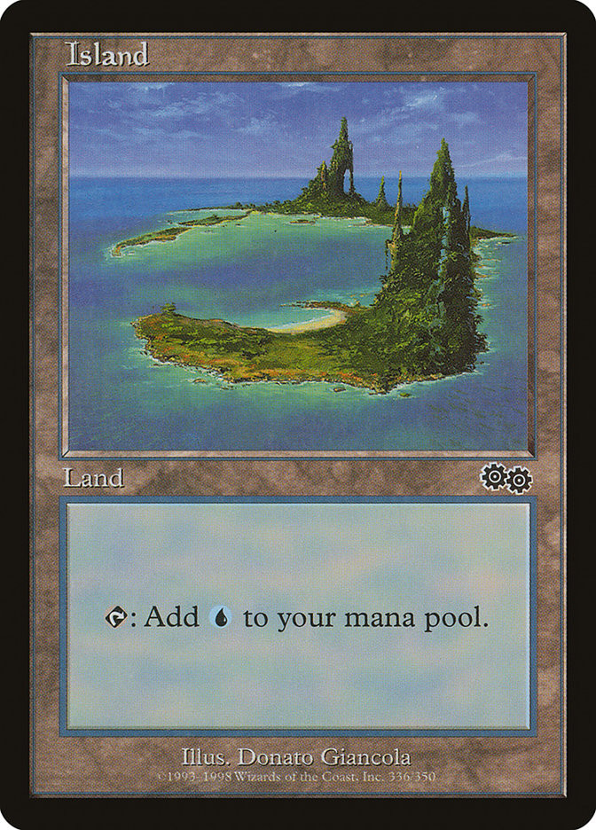 Island (#336) | Urza's Saga | Star City Games