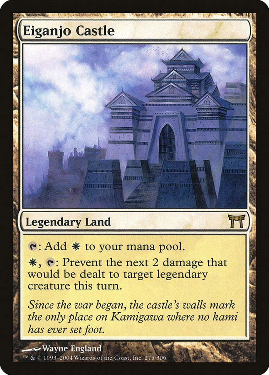 MTG 永岩城/Eiganjo Castle CHK 日本語 foil Eiganjo Castle | Planeswalker Symbol Reprints | Star City Games