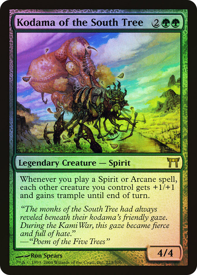 kodama cards mtg Magic The Gathering - Kodama's Reach - Confection du - Champions of Kamigawa Reach.Whenever another permanent enters the battlefield under your control Kodama's Reach 2015 Magic the