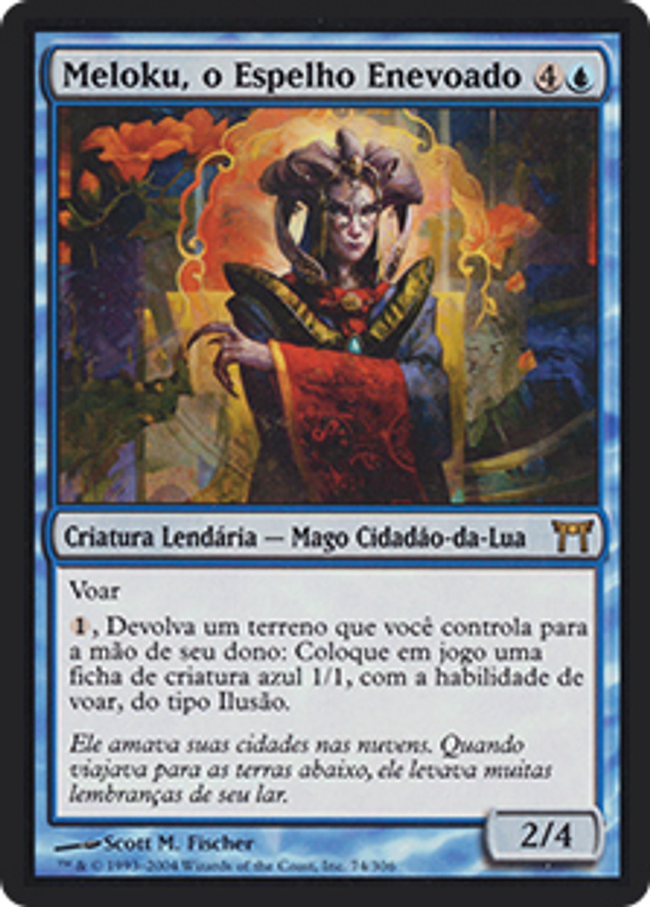 Meloku the Clouded Mirror | Champions of Kamigawa - Portuguese 