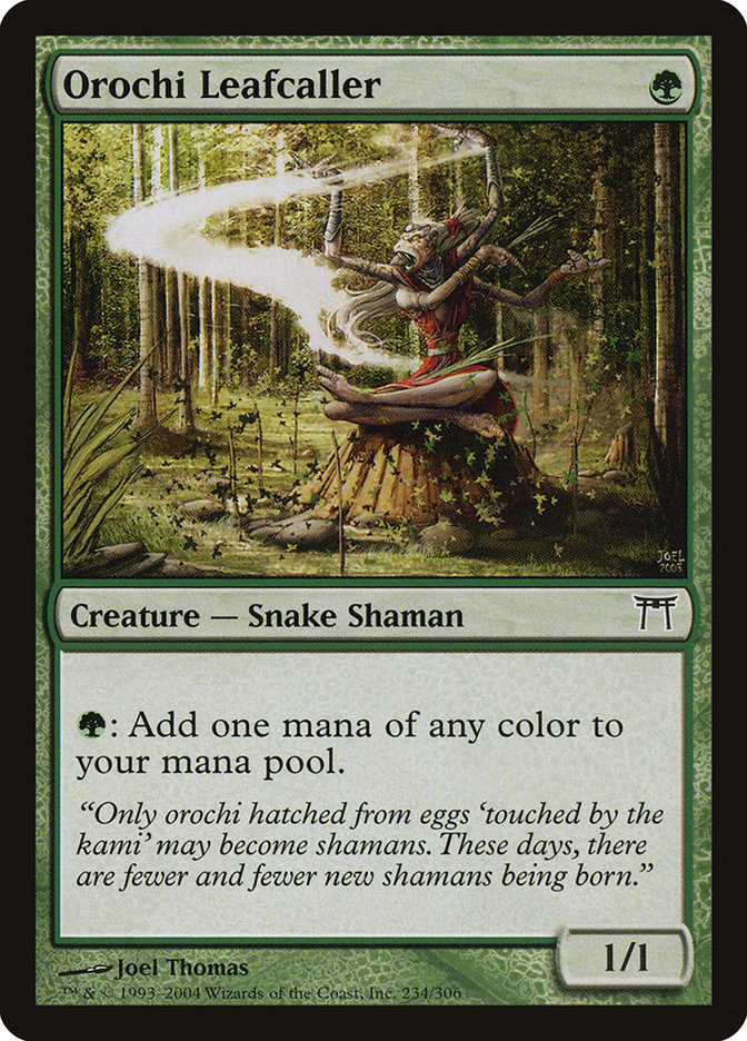 Orochi Leafcaller | Champions of Kamigawa | Star City Games