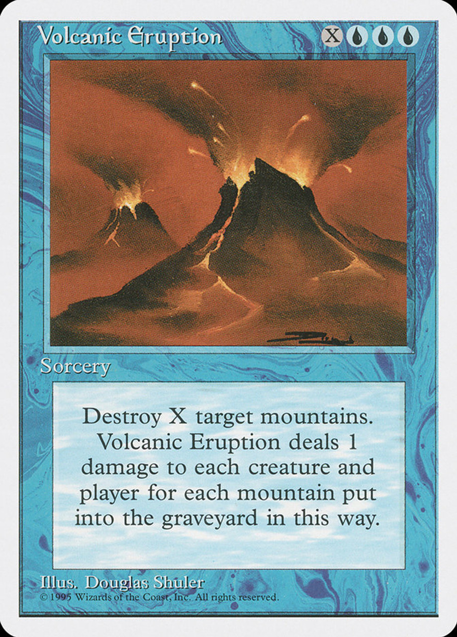 Volcanic Eruption | 4th Edition - Alternate | Star City Games