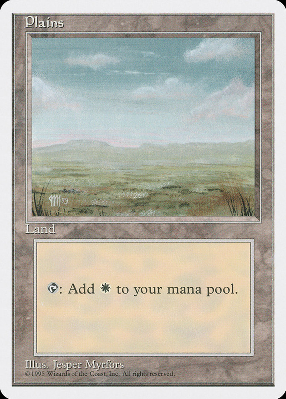 １０枚セット　Unstable 平地/Plains Plains (C) | 4th Edition - Alternate | Star City Games