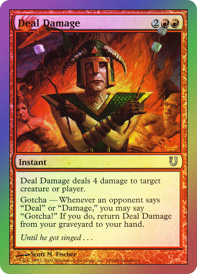 mtg cards that deal damage to yourself Card to deal self damage in Magic: The Gathering?