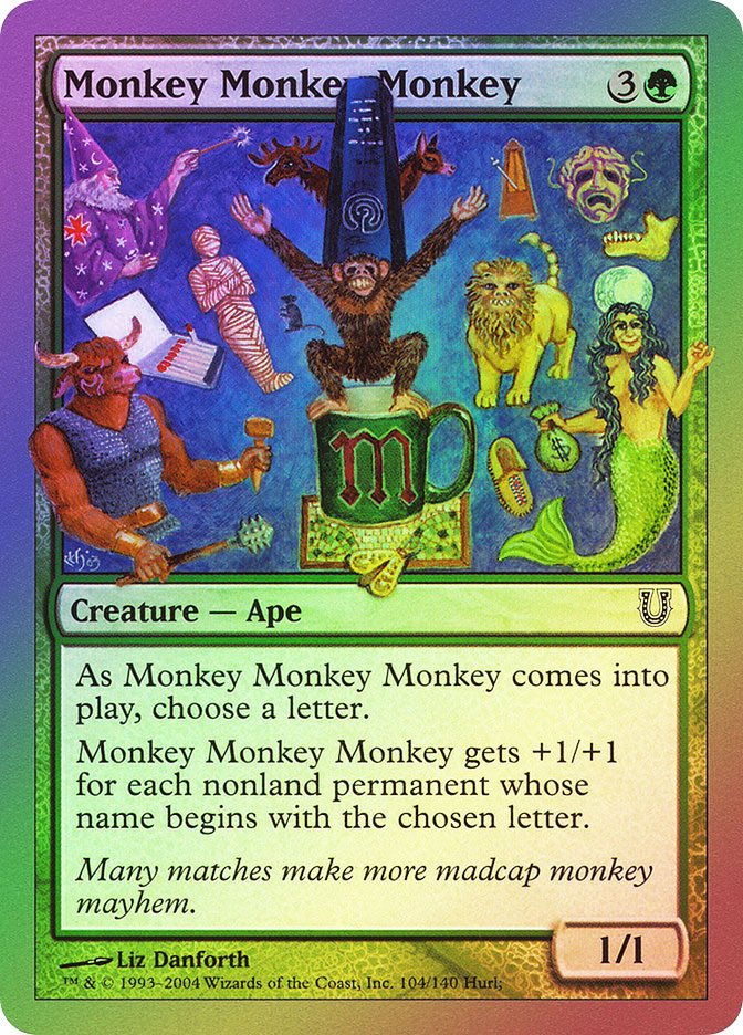 Monkey Monkey Monkey | Unhinged | Star City Games