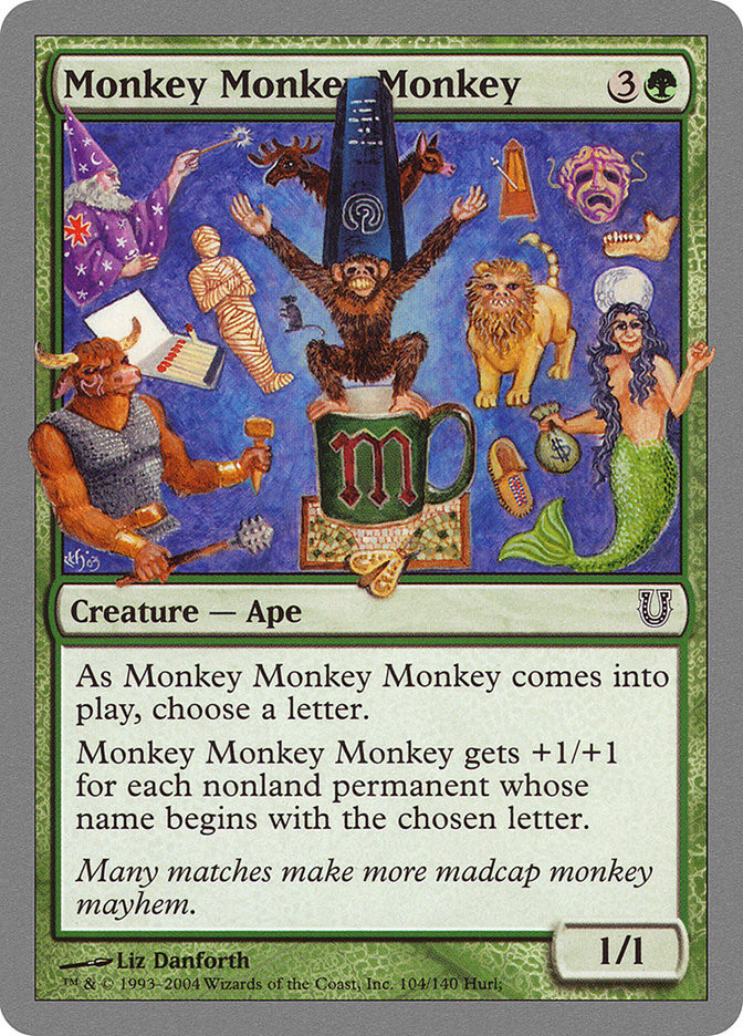 Monkey Monkey Monkey | Unhinged | Star City Games