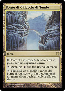 Magic: The Gathering - Tendo Ice Bridge (Ponte Di Ghiaccio Di Tendo) - Rara [Betrayers Of Kamigawa] Carta Singola