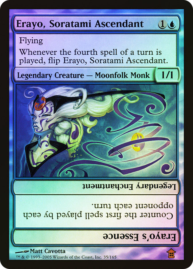 Erayo, Soratami Ascendant // Erayo's Essence | Saviors of Kamigawa