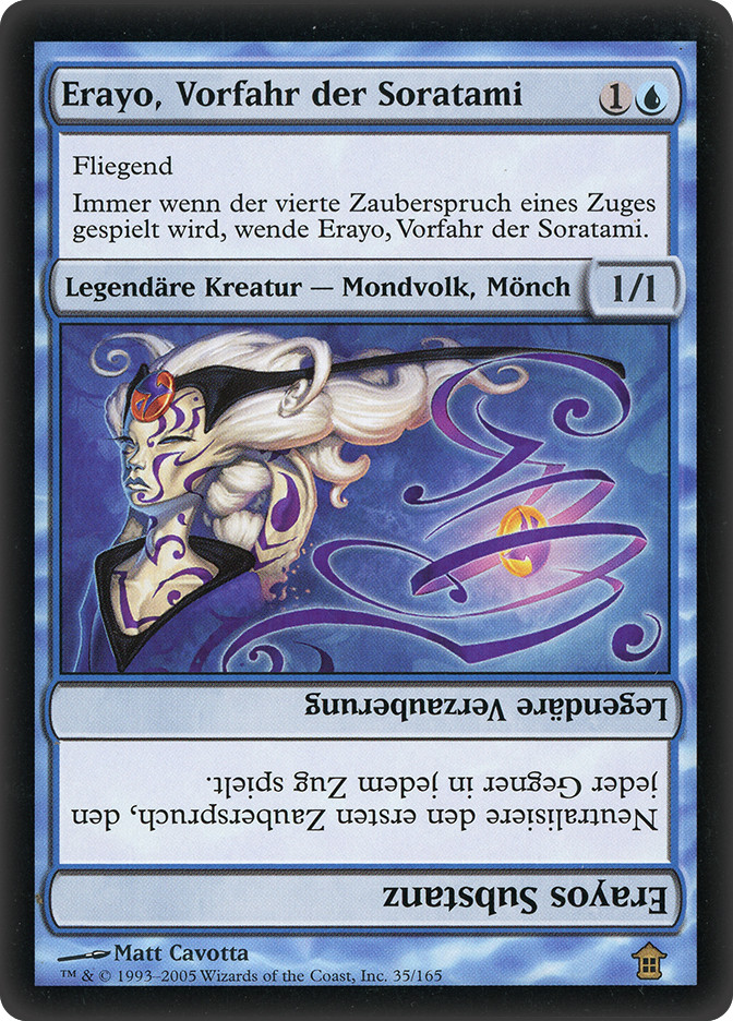 Erayo, Soratami Ascendant // Erayo's Essence | Saviors of Kamigawa