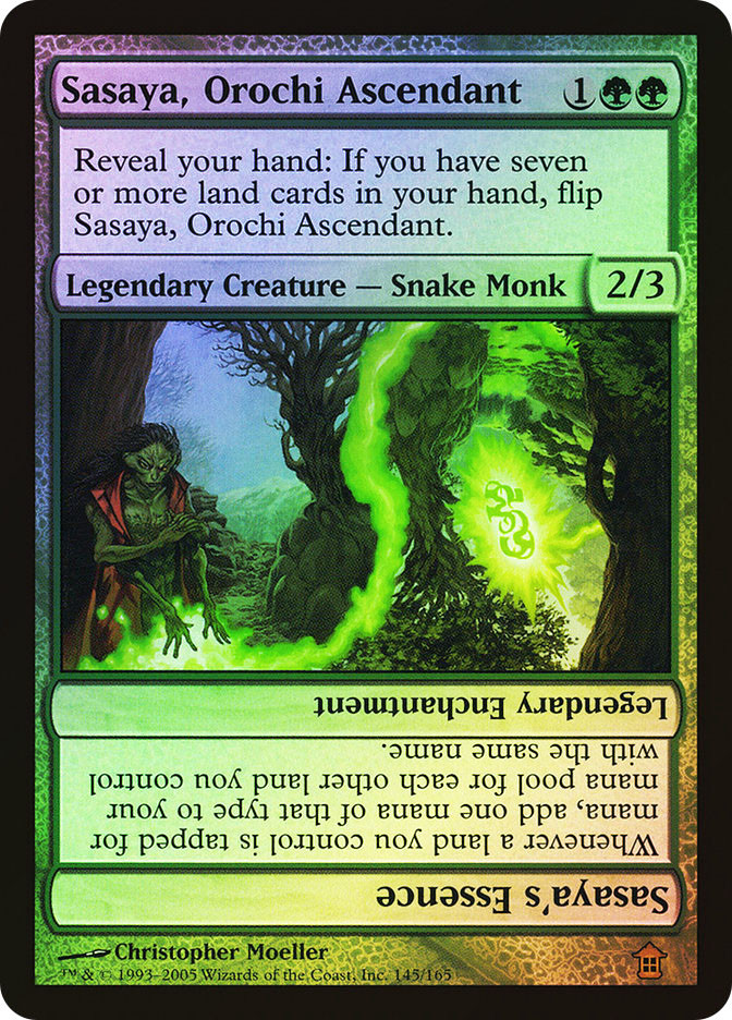 Sasaya, Orochi Ascendant // Sasaya's Essence | Saviors of Kamigawa