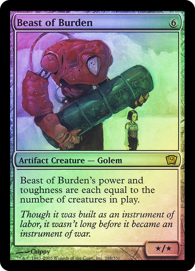 Beast of Burden | 9th Edition | Star City Games