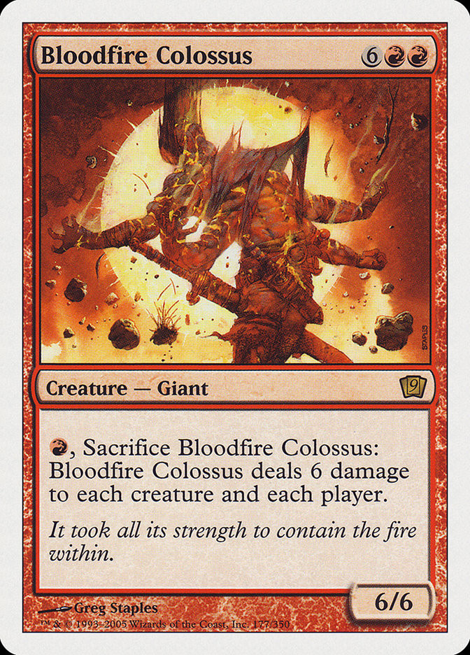 Bloodfire Colossus | 9th Edition | Star City Games