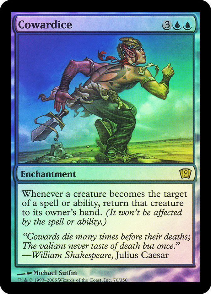 coward mtg card Cowardice | 9th Edition Coward // Killer | Doctor