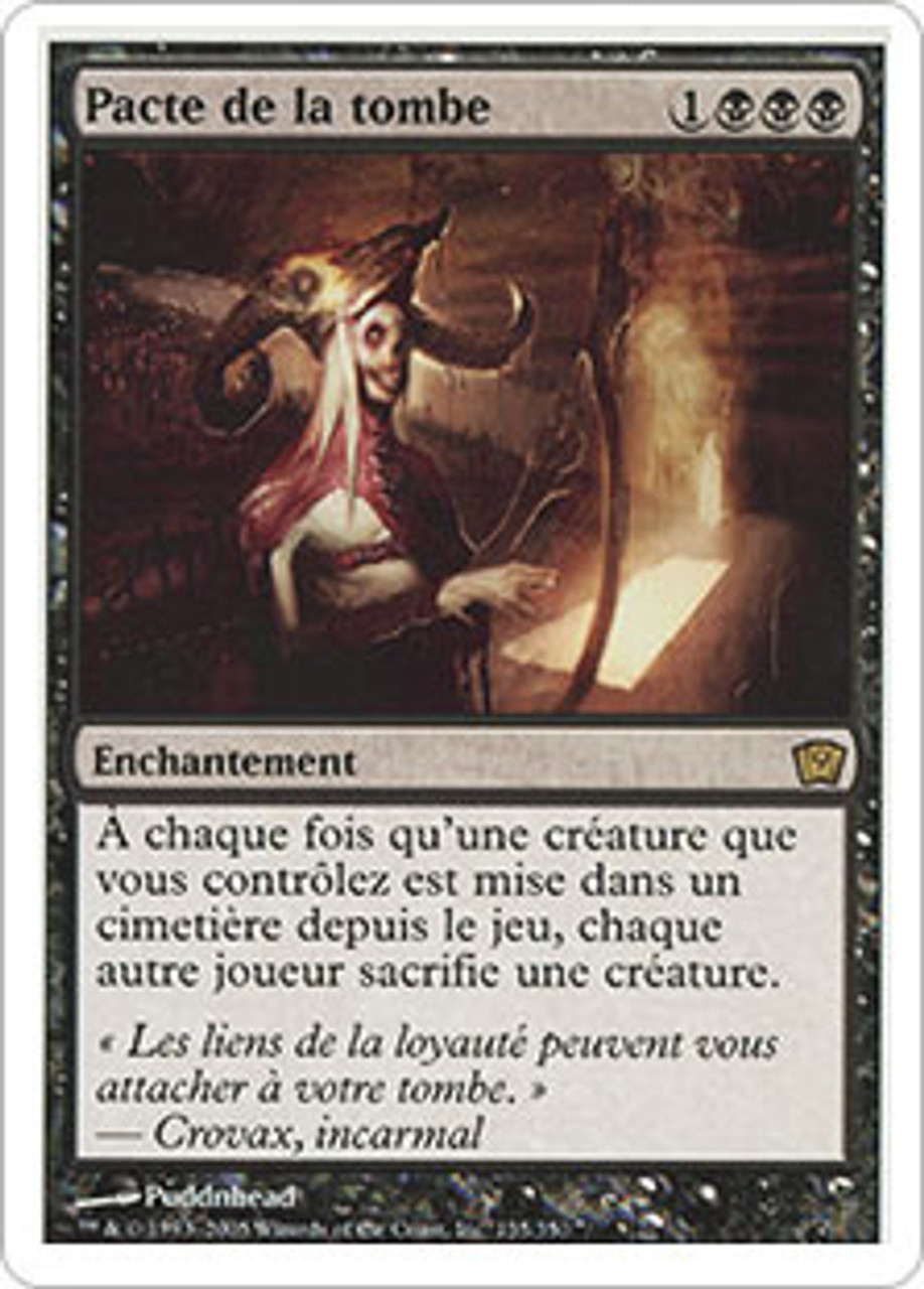 MtG　Grave Pact　英語　コンフェッティFoil Grave Pact (Borderless) (Confetti Foil) | Enchanting Tales