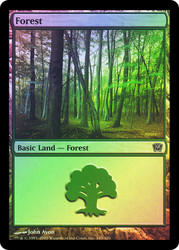 Forest (#349)\n9th Edition\nSingle\nMagic The Gathering