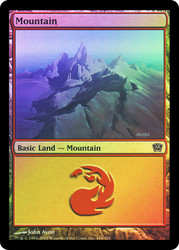 Mountain (#344)\n9th Edition\nSingle\nMagic The Gathering