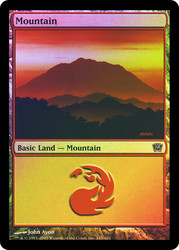 Mountain (#345)\n9th Edition\nSingle\nMagic The Gathering