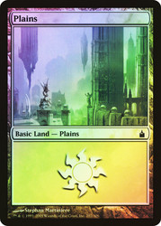 Plains (#287)\nRavnica: City of Guilds\nSingle\nMagic The Gathering