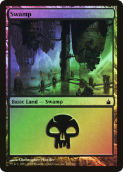 Swamp (#296)\nRavnica: City of Guilds\nSingle\nMagic The Gathering