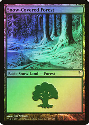 Snow-Covered Forest\nColdsnap\nSingle\nMagic The Gathering