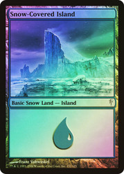 Snow-Covered Island\nColdsnap\nSingle\nMagic The Gathering