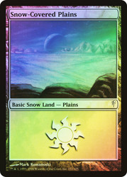 Snow-Covered Plains\nColdsnap\nSingle\nMagic The Gathering