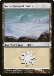Snow-Covered Plains\nColdsnap\nSingle\nMagic The Gathering