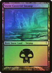 Snow-Covered Swamp\nColdsnap\nSingle\nMagic The Gathering