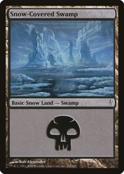 Snow-Covered Swamp\nColdsnap\nSingle\nMagic The Gathering