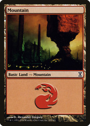 Mountain (#295)\nTime Spiral\nSingle\nMagic The Gathering