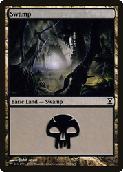 Swamp (#290)\nTime Spiral\nSingle\nMagic The Gathering