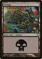 Swamp (#291)\nLorwyn\nSingle\nMagic The Gathering