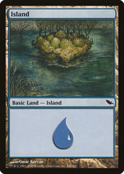 Island (#286)\nShadowmoor\nSingle\nMagic The Gathering