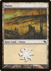 Plains (#285)\nShadowmoor\nSingle\nMagic The Gathering